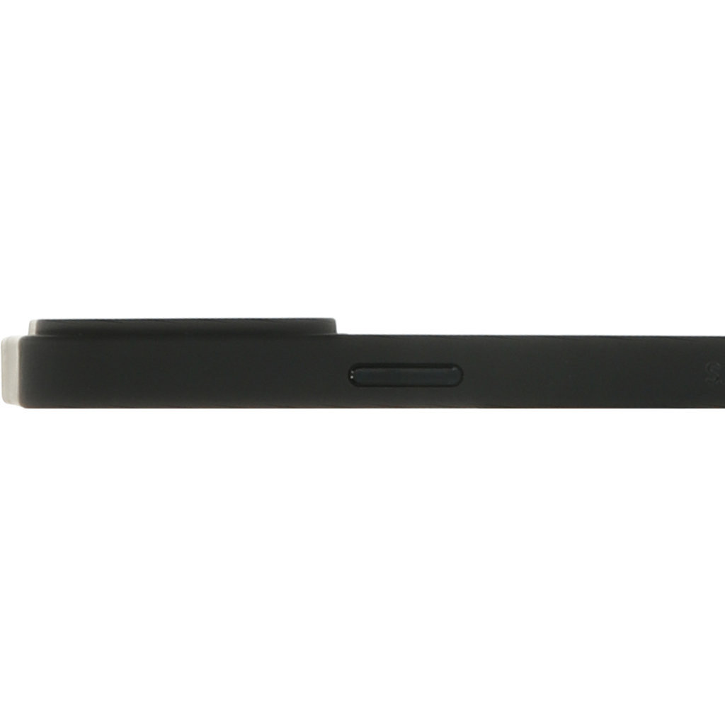 Mobiparts Mobiparts Hardcover voor iPhone Air - MagSafe Compatibel - Satijn Zwart