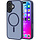 Mobiparts Hardcover iPhone 17 - MagSafe Compatible - Satijnblauw
