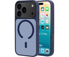 Mobiparts Mobiparts Hardcover Apple iPhone 17 Pro Satin Blue (Magsafe Compatible)