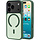 Mobiparts MagSafe Hardcover voor iPhone 17 Pro - Satijn Groen