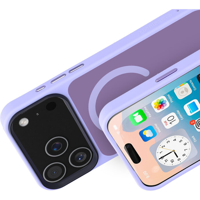 Mobiparts Mobiparts Hardcover Apple iPhone 17 Pro Max Satin Lila (Magsafe Compatible)