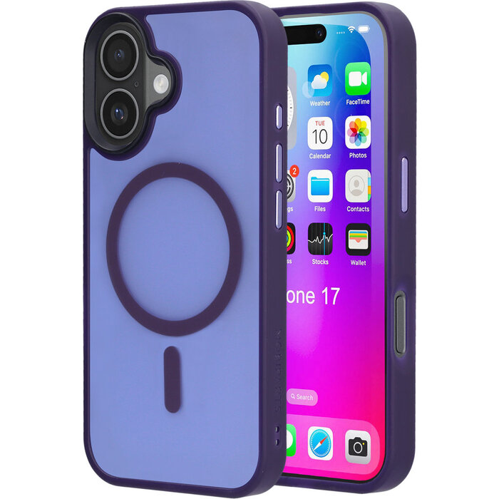 Mobiparts Mobiparts Hardcover iPhone 17 - Satin Purple (MagSafe)