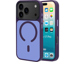 Mobiparts Mobiparts MagSafe Hardcover voor Apple iPhone 17 Pro - Satin Purple