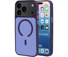 Mobiparts Mobiparts MagSafe Hardcover voor iPhone 17 Pro Max - Satin Purple