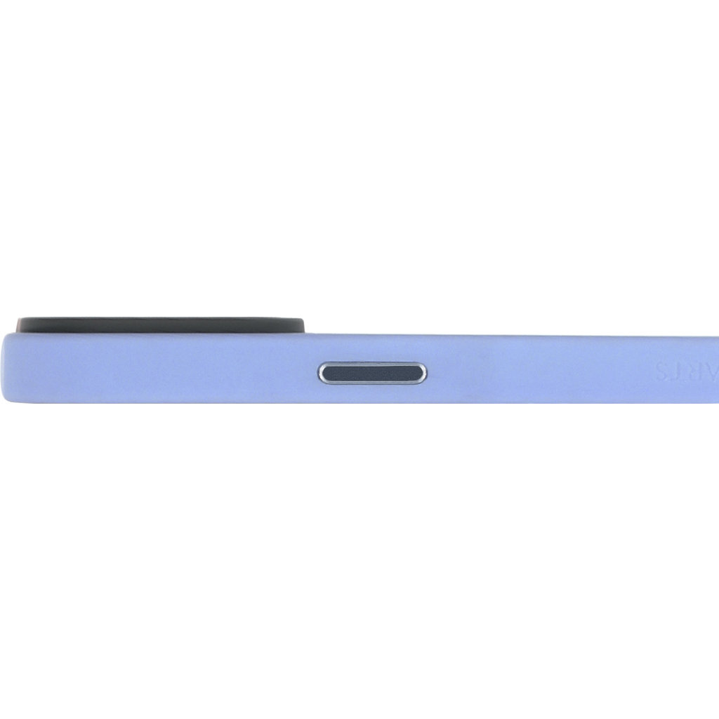 Mobiparts Mobiparts Hardcover Air Satin iPhone Hoesje - MagSafe - Lichtblauw