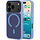Mobiparts MagSafe Hardcover voor iPhone 17 Pro - Satin Light Blue
