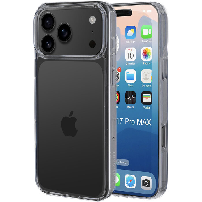 Mobiparts Mobiparts Classic Hardcover voor iPhone 17 Pro Max - Transparant
