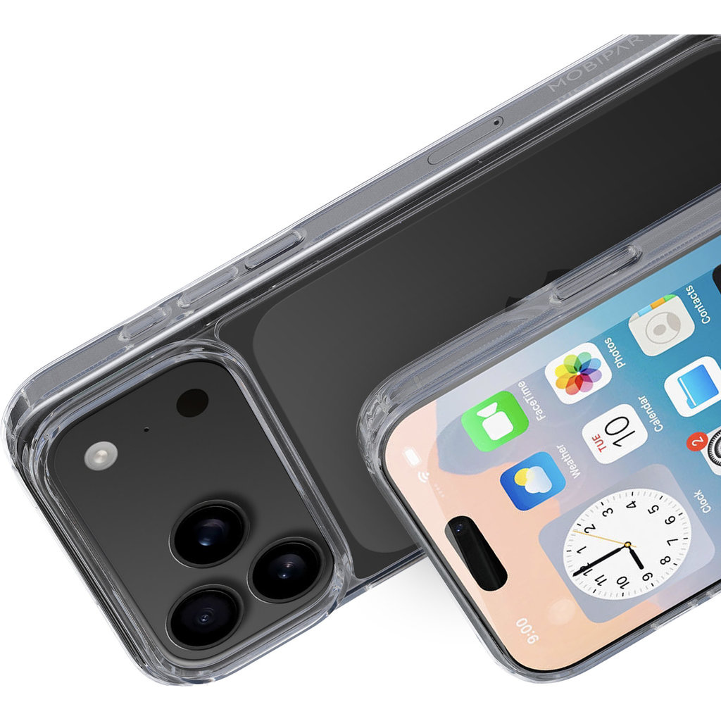 Mobiparts Mobiparts Classic Hardcover voor iPhone 17 Pro Max - Transparant