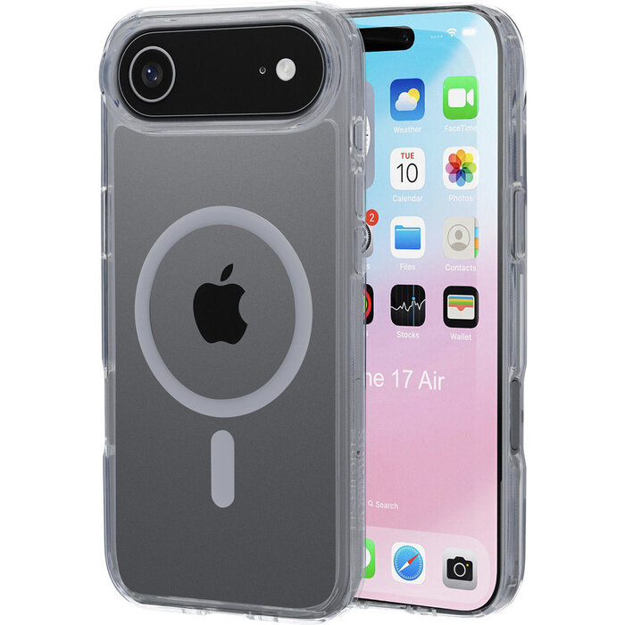 Mobiparts Mobiparts Hardcover voor iPhone Air - Transparant - MagSafe Compatibel