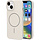 Mobiparts Slim Line Case voor iPhone 15 / 14 - MagSafe - Off White