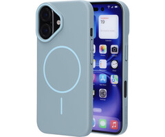 Mobiparts Mobiparts Slim Line Case voor iPhone 16 - MagSafe Compatibel - Sage Green