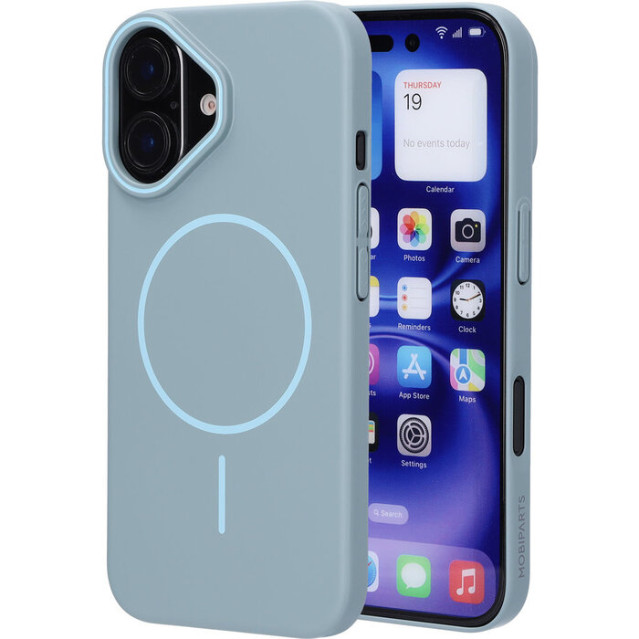 Mobiparts Mobiparts Slim Line Case Apple iPhone 16 (MagSafe Compatible) Sage Green