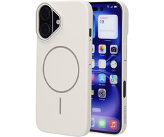 Mobiparts Mobiparts Slim Line Case iPhone 16 - MagSafe Compatibel - Off White
