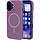 Mobiparts Slim Line Case iPhone 16 MagSafe - Imperial Purple