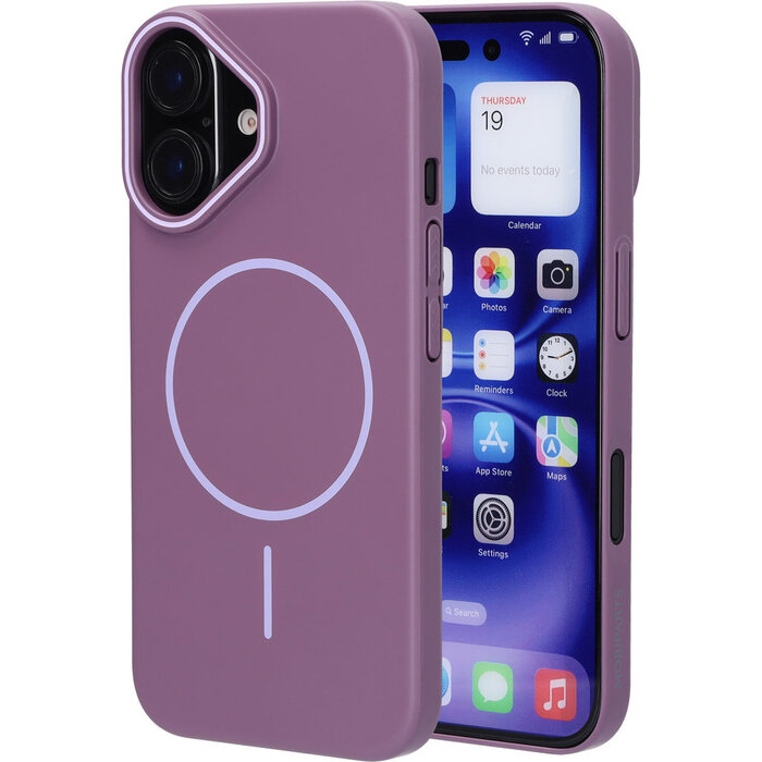Mobiparts Mobiparts Slim Line Case Apple iPhone 16 (MagSafe Compatible) Imperial Purple