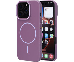 Mobiparts Mobiparts Slim Line Case voor iPhone 16 Pro - MagSafe - Imperial Purple