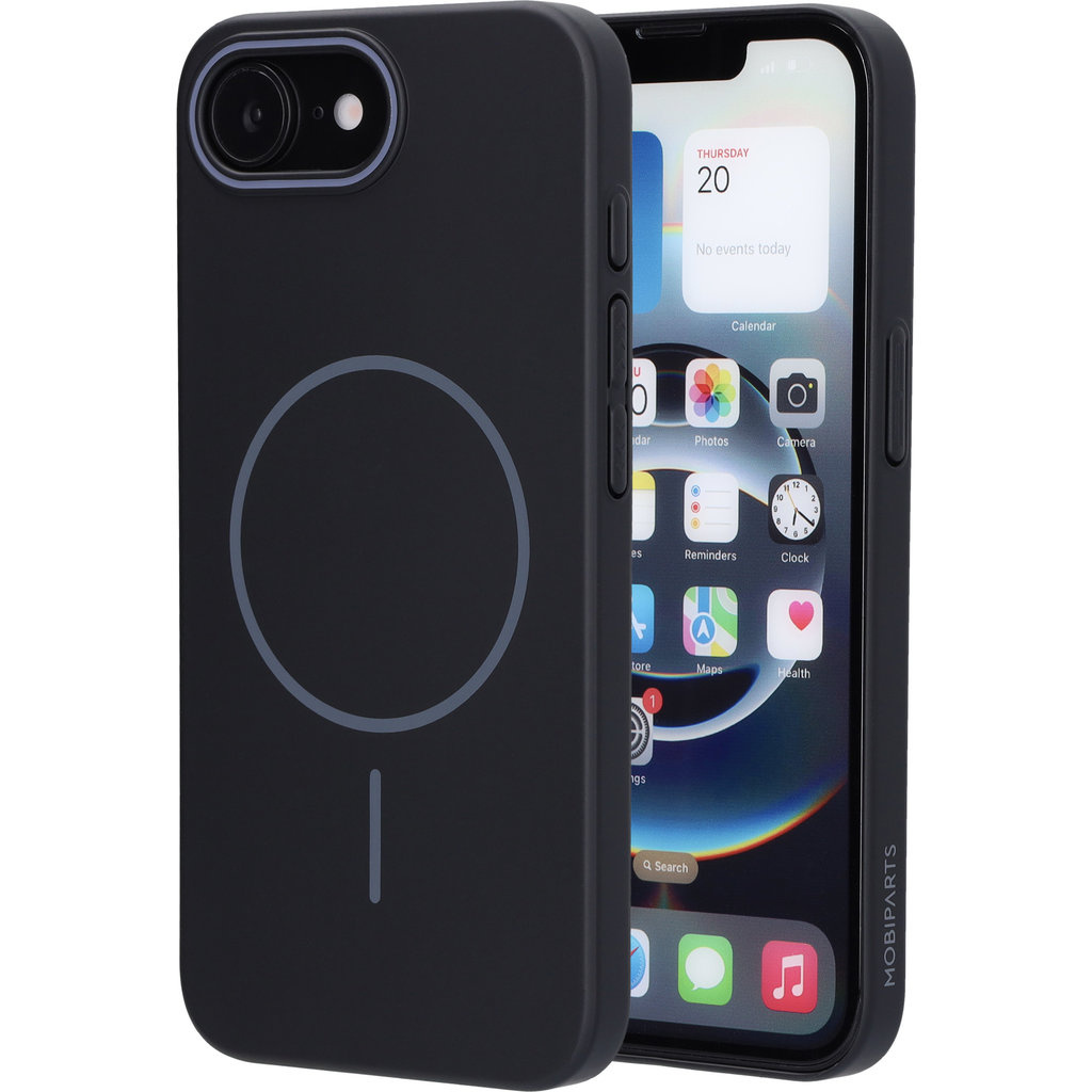 Mobiparts Mobiparts Slim Line Case Apple iPhone 17e/16e (MagSafe Compatible) Onyx Black
