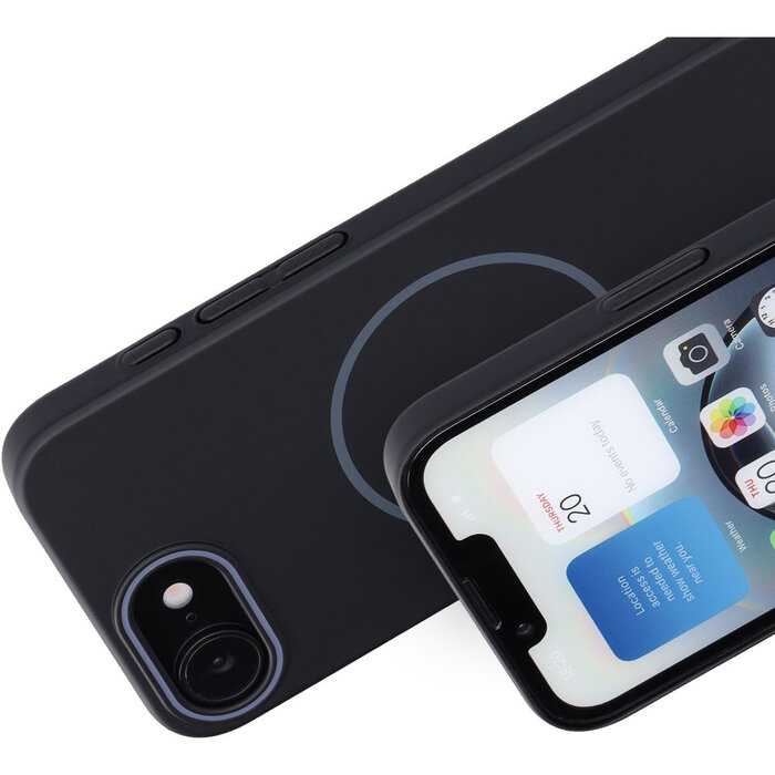 Mobiparts Mobiparts Slim Line Case Apple iPhone 17e/16e (MagSafe Compatible) Onyx Black