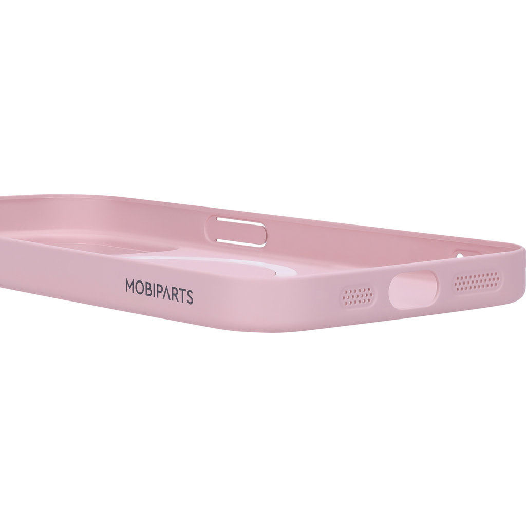 Mobiparts Mobiparts Slim Line MagSafe Case voor iPhone 17e/16e - Blush Pink