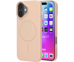 Mobiparts Mobiparts Slim Line Case voor iPhone 17 - MagSafe Compatibel - Dune Sand