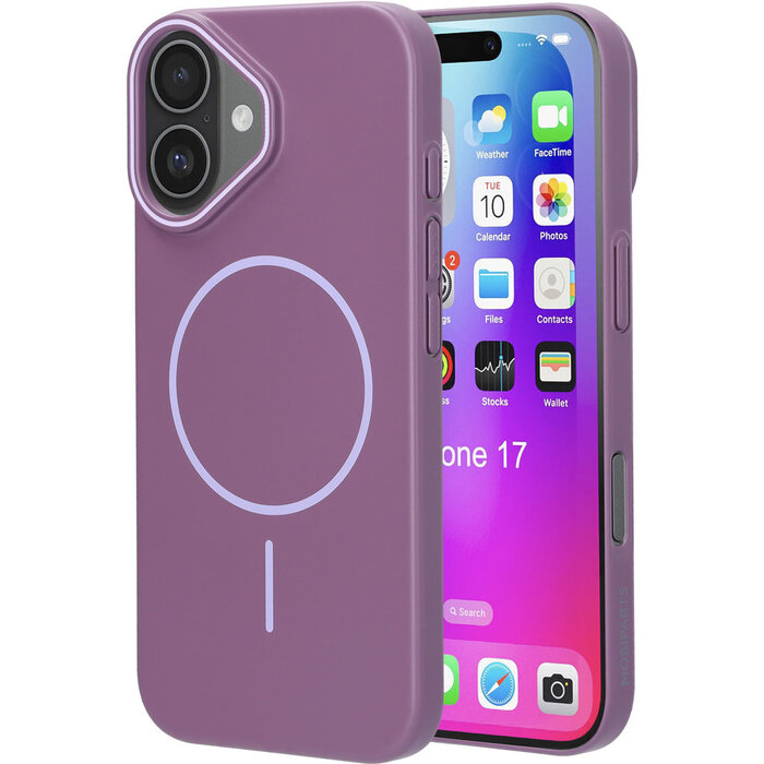 Mobiparts Mobiparts Slim Line Case Apple iPhone 17 (MagSafe Compatible) Imperial Purple