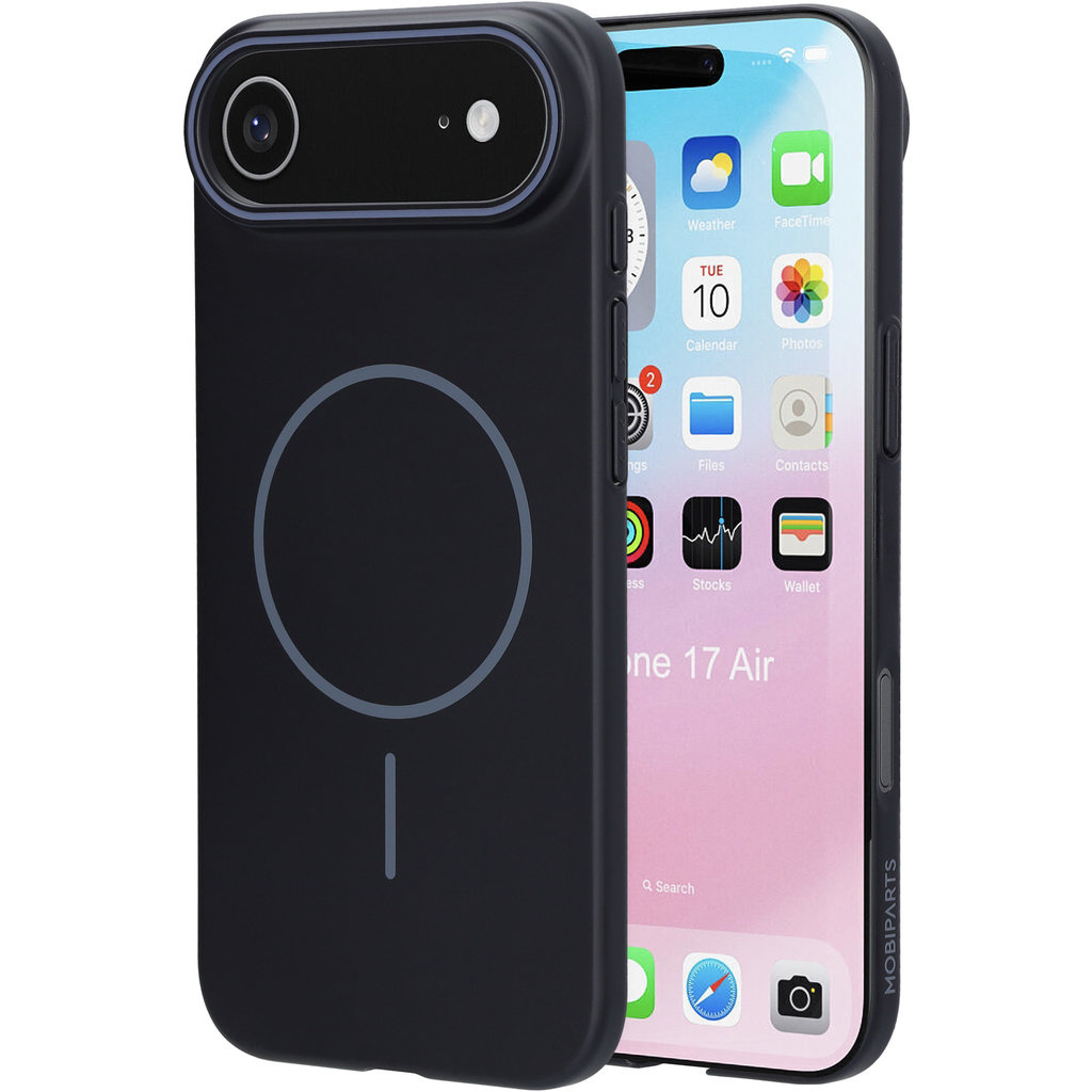 Mobiparts Mobiparts Slim Line Case voor iPhone - MagSafe - Onyx Black