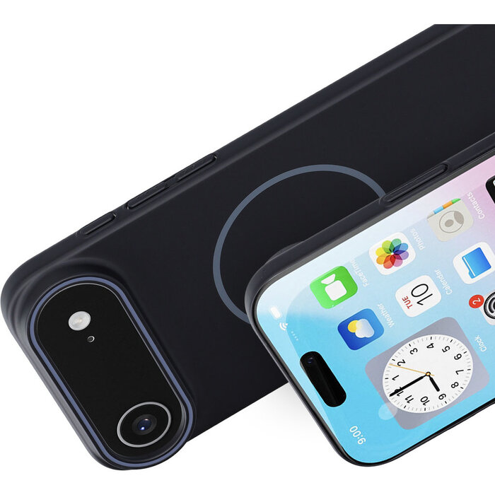 Mobiparts Mobiparts Slim Line Case voor iPhone - MagSafe - Onyx Black