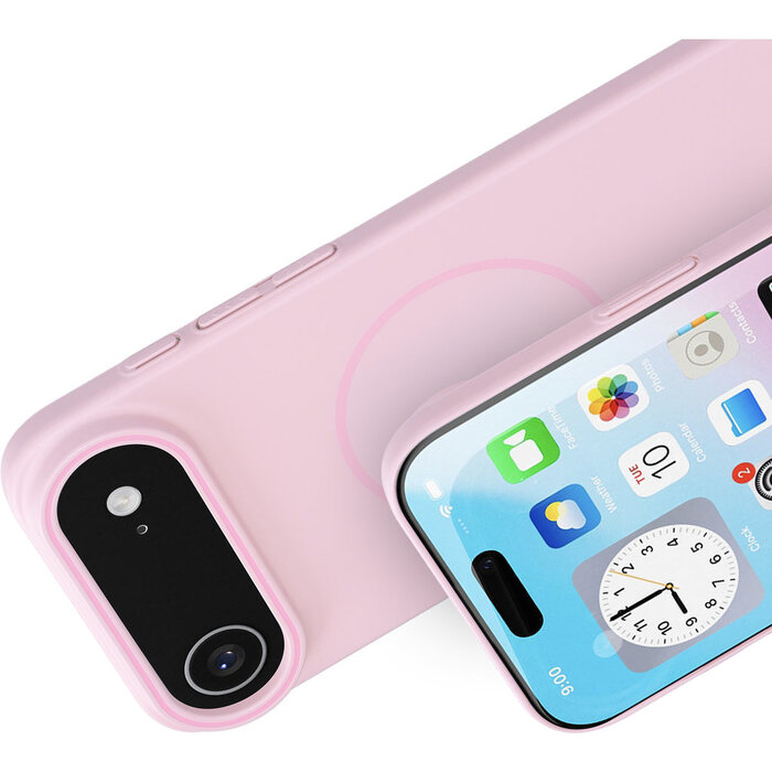 Mobiparts Mobiparts Slim Line MagSafe Hoesje voor iPhone Air - Blush Pink