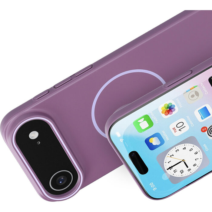 Mobiparts Mobiparts Slim Line Case iPhone Air - MagSafe Compatibel - Imperial Purple
