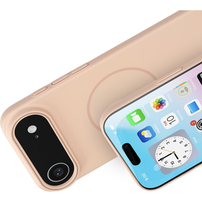 Mobiparts Mobiparts Slim Line Case voor iPhone Air - MagSafe - Dune Sand