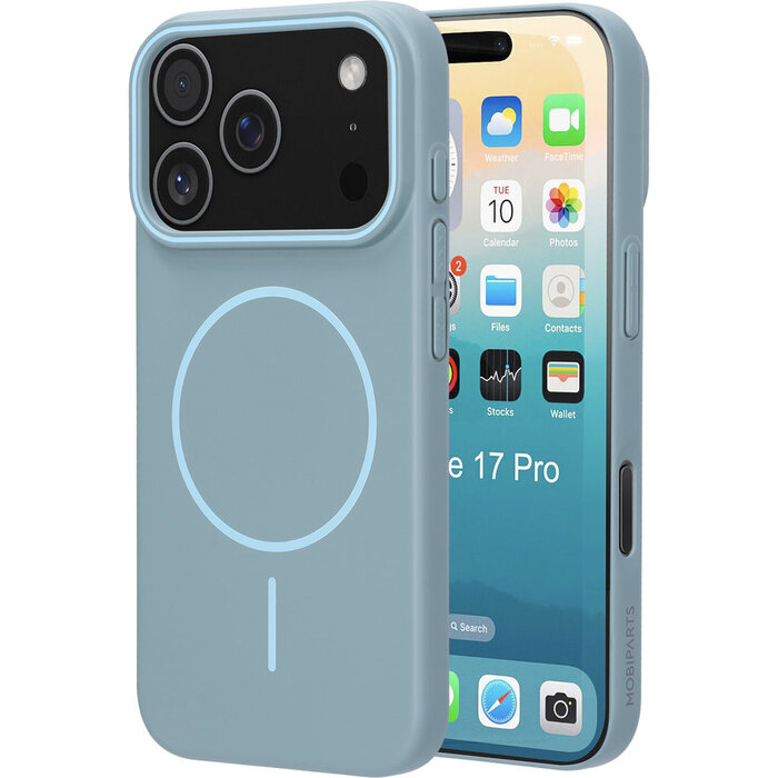 Mobiparts Mobiparts Slim Line Case Apple iPhone 17 Pro (MagSafe Compatible) Sage Green