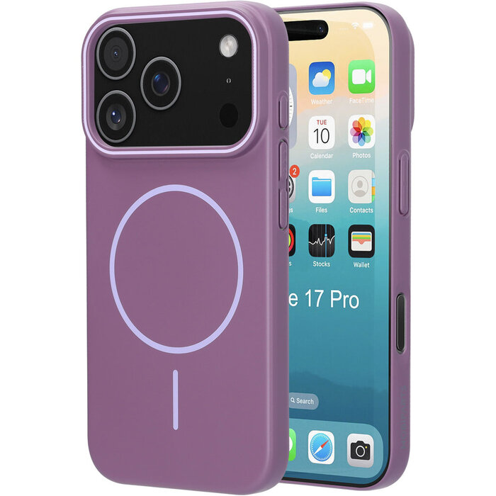 Mobiparts Mobiparts Slim Line Case Apple iPhone 17 Pro (MagSafe Compatible) Imperial Purple