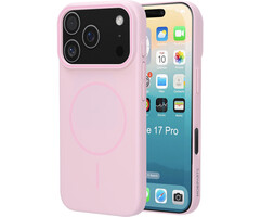 Mobiparts Mobiparts Slim Line Case voor iPhone 17 Pro - MagSafe - Blush Pink