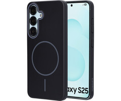 Mobiparts Mobiparts Slim Line Case Samsung Galaxy S25 (MagSafe Compatible) Onyx Black