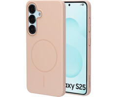 Mobiparts Mobiparts Slim Line Case voor Samsung Galaxy S25 - MagSafe - Dune Sand