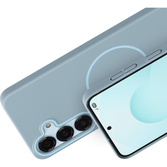 Mobiparts Mobiparts Slim Line Case Samsung Galaxy S25 (MagSafe Compatible) Sage Green