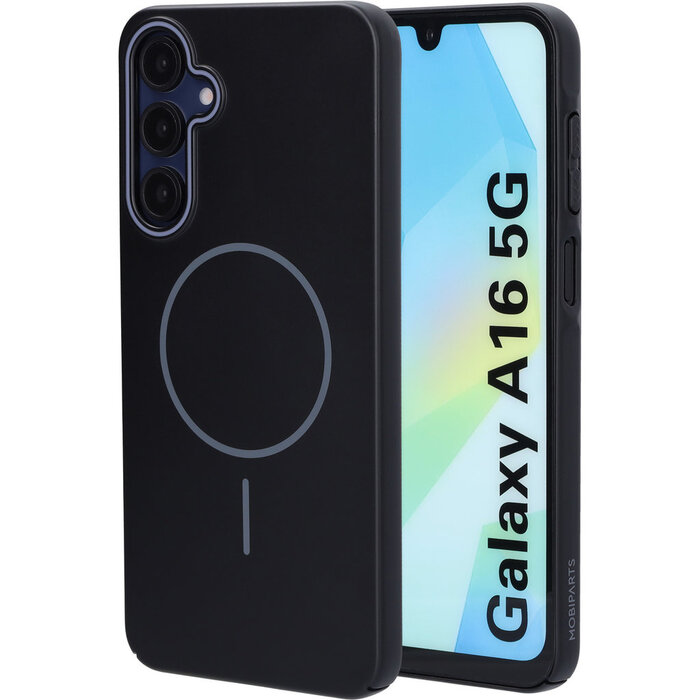 Mobiparts Mobiparts Slim Line Case Samsung Galaxy A16 (MagSafe Compatible) Onyx Black