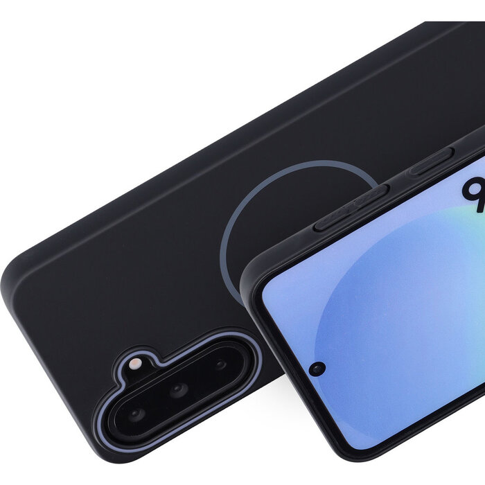 Mobiparts Mobiparts Slim Line Case Samsung Galaxy A36 (MagSafe Compatible) Onyx Black