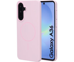 Mobiparts Mobiparts Slim Line Case voor Samsung Galaxy A36 - MagSafe - Blush Pink