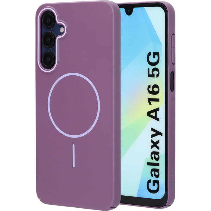 Mobiparts Mobiparts Slim Line Case Samsung Galaxy A16 (MagSafe Compatible) Imperial Purple