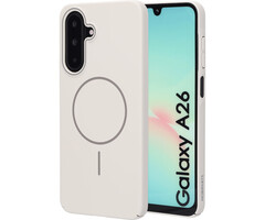 Mobiparts Mobiparts Slim Line Case voor Samsung Galaxy A26 - MagSafe Compatibel - Off White