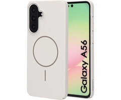 Mobiparts Mobiparts Slim Line Case voor Samsung Galaxy A56 - MagSafe Compatibel - Off White