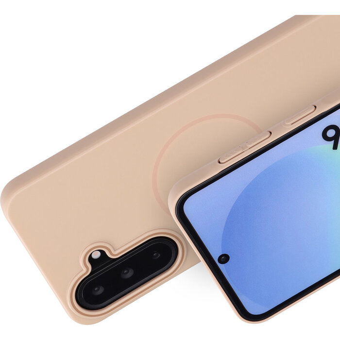 Mobiparts Mobiparts Slim Line Case Samsung Galaxy A36 (MagSafe Compatible) Dune Sand