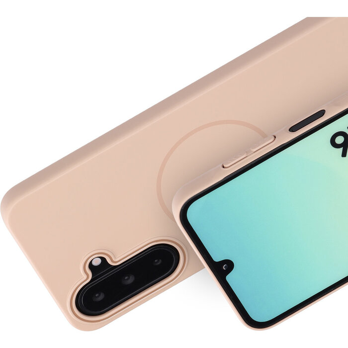 Mobiparts Mobiparts Slim Line Case voor Samsung Galaxy A26 - MagSafe - Dune Sand
