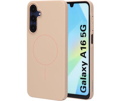 Mobiparts Mobiparts Slim Line Case voor Samsung Galaxy A16 - MagSafe - Dune Sand