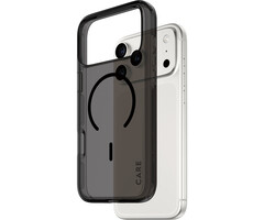 CARE by PanzerGlass PanzerGlass Urban Explorer MagSafe Case voor iPhone 17 Pro Max - Smokey Black