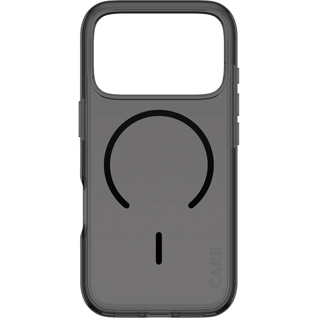 CARE by PanzerGlass PanzerGlass Urban Explorer MagSafe Hoesje voor iPhone 17 Pro - Smokey Black