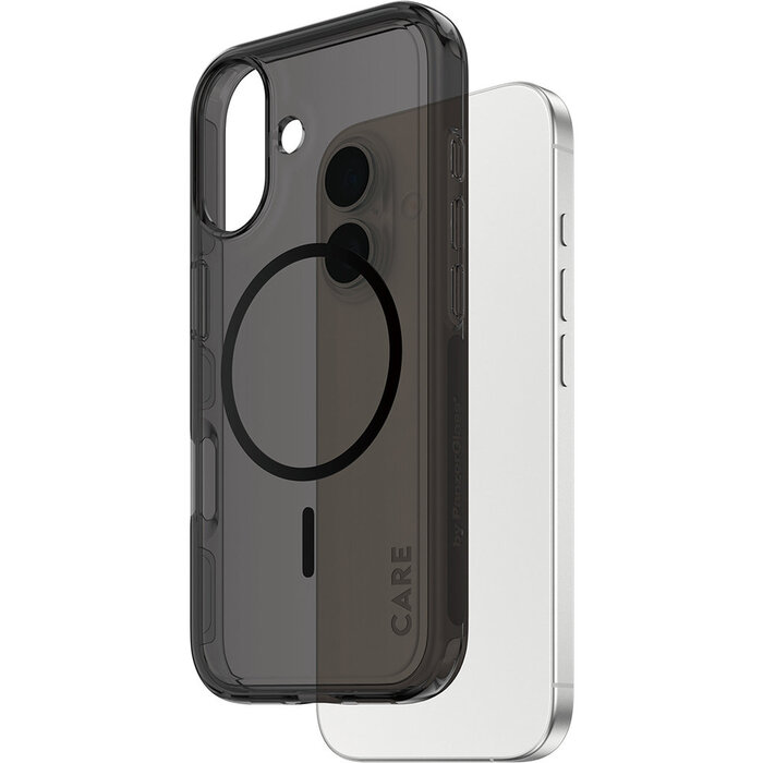 CARE by PanzerGlass PanzerGlass Urban Explorer iPhone 17 Hoesje - MagSafe - Smokey Black