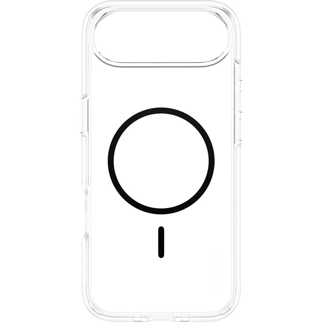 CARE by PanzerGlass PanzerGlass Urban Explorer MagSafe Case voor iPhone Air - Transparant/Zwart