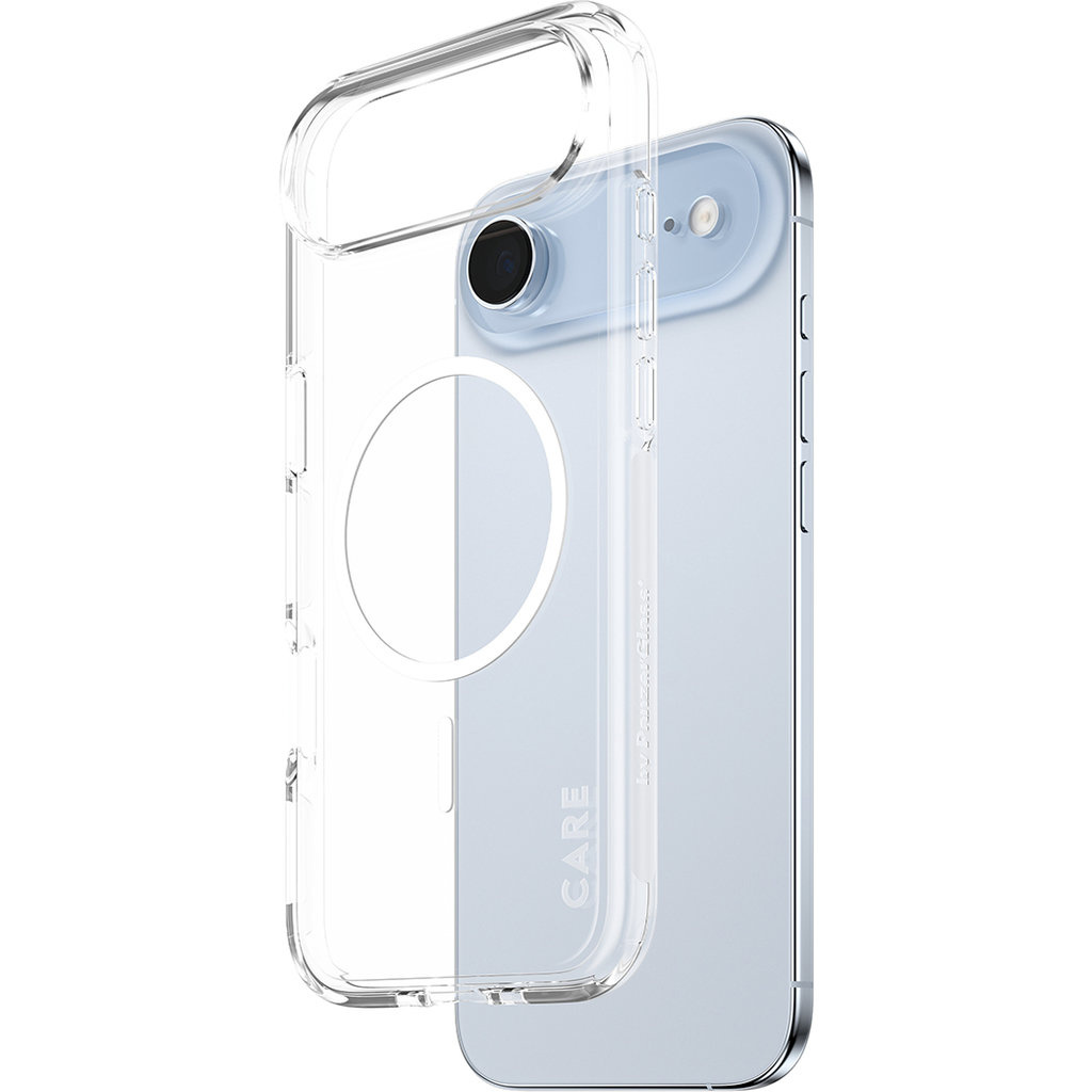 CARE by PanzerGlass PanzerGlass CARE Urban Explorer MagSafe Hoesje voor iPhone Air - Transparant